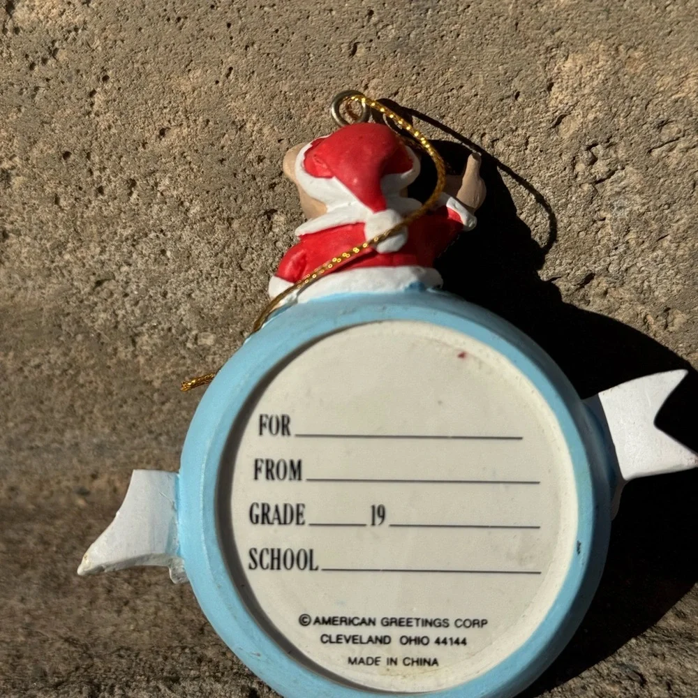 World's Best Teacher Ornament with‎ Mouse